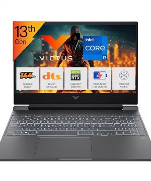 HP VICTUS 15-FA2104 GAMING Core™ i7-13620H 512GB SSD 16GB 15.6" (1920x1080) 144HZ WIN11 NVIDIA® RTX 4050 6144MB PERFORMANCE BLUE Backlit Keyboard INDIA English KB Layout + Plug