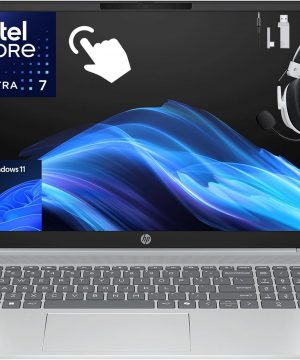 HP OmniBook 5 AI 16-AF1987 Core™ Ultra 7 255U 512GB SSD 16GB 16" WUXGA (1920x1200) TOUCHSCREEN IPS WIN11 GLACIER SILVER Backlit Keyboard