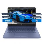 HP Stream 14-CF2111 Celeron® N4120 64GB eMMC 4GB 14" (1366x768) WIN11 BLUE
