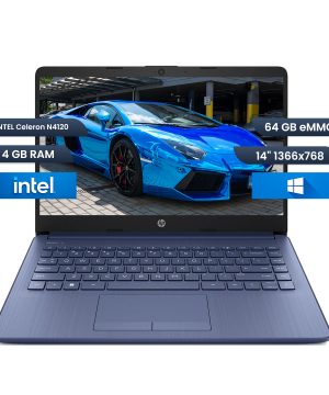 HP Stream 14-CF2111 Celeron® N4120 64GB eMMC 4GB 14" (1366x768) WIN11 BLUE